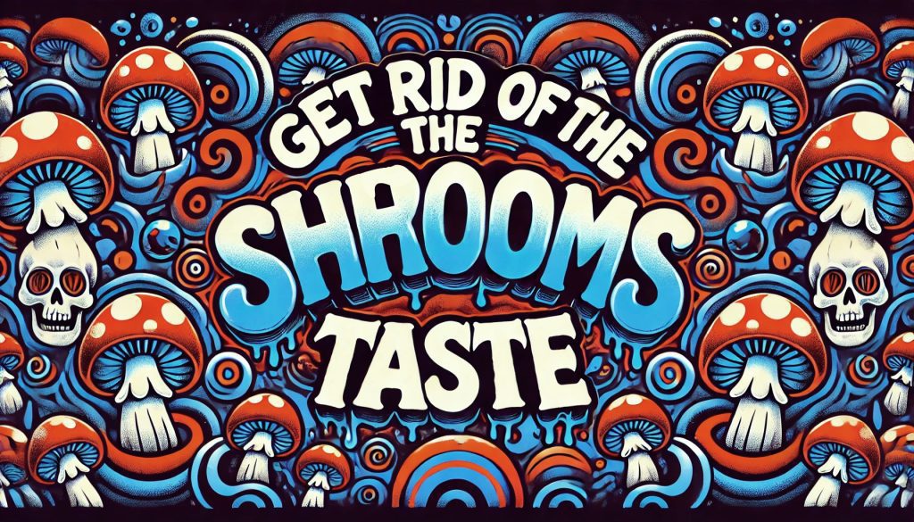 How to get rid of the magic mushrooms taste