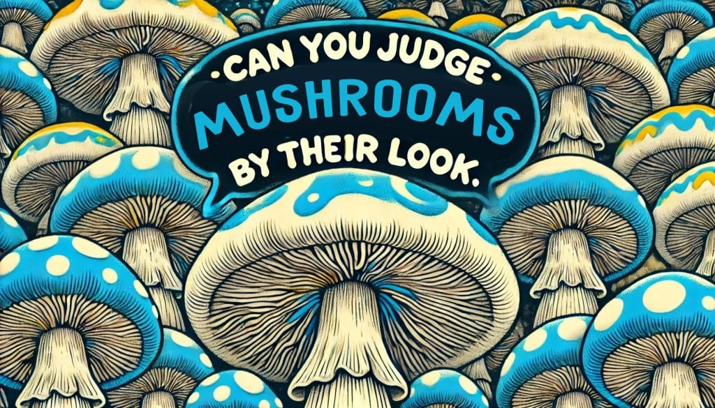 judging magic mushrooms by appearance cover