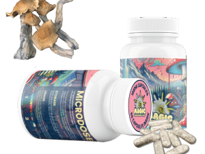 Golden Teachers Microdose Capsules - 150mg, 50 Caps