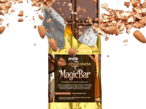 Salted Almond Milk Chocolate Mushroom Magic Bar (16,000mg)
